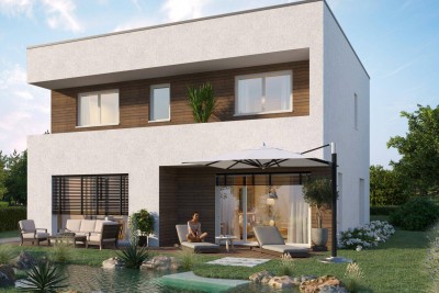 Moderne Architektur - Großzügig geplantes Einfamilienhaus mit Garage - Wohnidylle in Wilhering
