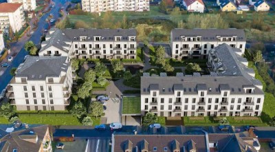 Exklusive Neubauwohnung - jetzt zugreifen Vier-Zimmer mit Sonnenbalkon