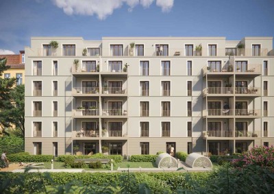 Viel Platz im Pankower Neubauprojekt "Unsere Flora"