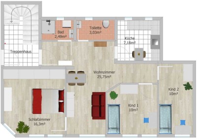 Schöne 3,5-Zimmer-Erdgeschosswohnung in Neutraubling