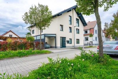 Alternative zum Einfamilienhaus! Moderne Maisonette-Wohnung mit viel Platz und Garten