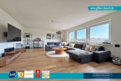 Maarviertel: Moderne 5-ZKB-Wohnung mit zwei Balkonen und Garagenstellplatz in beliebter Lage