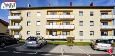 LEISTBARE 3-ZIMMER-BALKONWOHNUNG IN AUSGEZEICHNETER LAGE IN GUTAU!