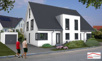 Neubau von einer Doppelhaushälfte in guter Wohnlage von Ratingen-Breitscheid