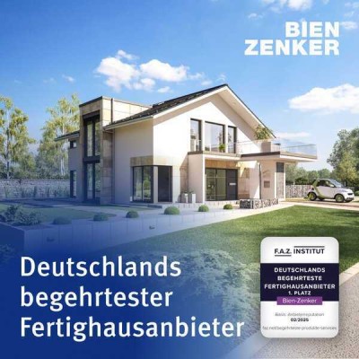 Schickes EFH mit viel Platz von deutschlands beliebtesten Fertighausanbieter BIEN ZENKER inkl. Baugr