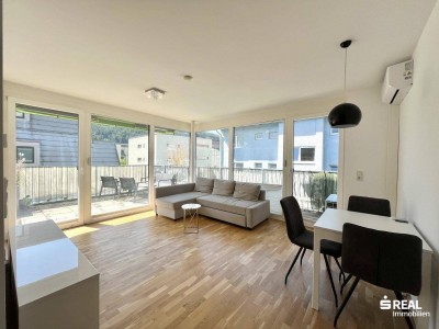 Moderne Traumwohnung in Innsbruck - perfekt für Singles oder Paare! 44m², Terrasse, Stellplatz (aufpreispflichtig) und top Ausstattung für nur € 375.000,-