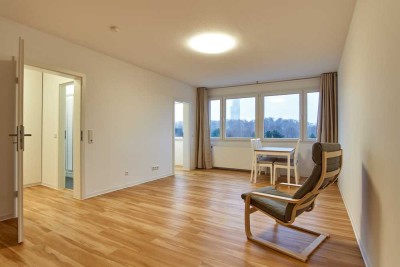 Schöne möblierte Citywohnung mit Blick über die Dächer von Köln