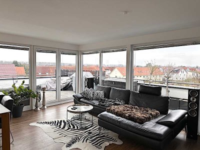 Exklusiver Penthouse-Style! Repräsentative 4-Zimmerwohnung in gepflegter Wohnlage von Trebur