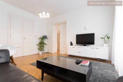 Stilvolle 3-Zimmer-Altbauwohnung in zentraler Lage im 5. Bezirk – möbliert
