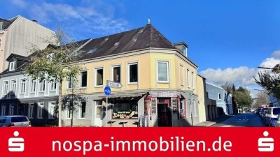 Zentrale Lage! Wohn-/Geschäftshaus mit 4 Wohneinheiten 
und einer Gewerbeeinheit!