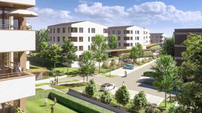 Sonnenverwöhnt! Barrierefreie Neubau-Eigentumswohnung im Klostergarten