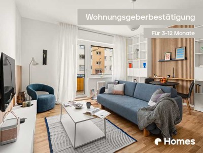 Ruhige und stilvolle 2-Zimmer-Wohnung mit Balkon in Lankwitz