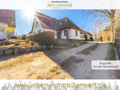 Viel Raum zum Leben & Gestalten- Einfamilienhaus mit Nebengebäude und genehmigtem Ferienhaus-Projekt