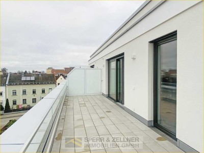 94447 Plattling - Moderne 4-Zi.-Penthouse-Whg. mit herrlicher Dachterrasse