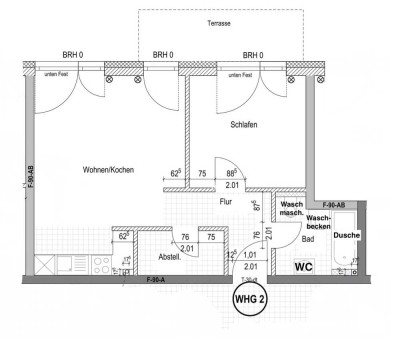 Neubau 2021 von Privat Mietwohnung 2 Zi Terrasse EBK Bremen Lesum Burg See