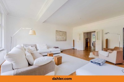Historic substance meets timeless elegance - stylish garden apartment in Villa Gericke am Park