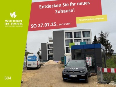 3-ZIMMER ETW MIT GARTENANTEIL - "WOHNEN IM PARK" IN LANGENAU - B04