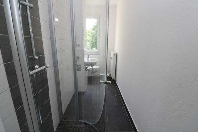 Wozu viele Treppen steigen? Neu sanierte Erdgeschosswohnung mit bodengleicher Dusche & Balkon!!!
