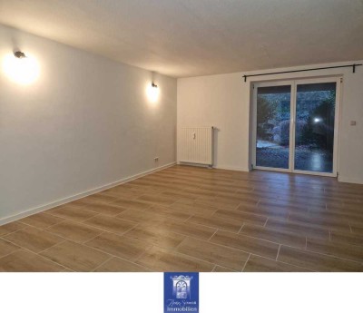 Singlewohnung mit Terrasse in ruhiger und grüner Umgebung!