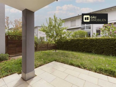 Attraktive 2-Zimmer-Erdgeschosswohnung mit Süd-Terrasse, Garten und Außenstellplatz