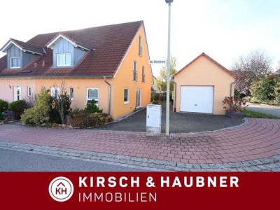 Herrliches Familiendomizil!
Doppelhaushälfte & Garage & Garten,
   Postbauer-Heng