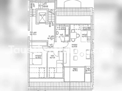 Tauschwohnung: Helle Dachwohnung mit phänomenalem Ausblick, Dachterrasse