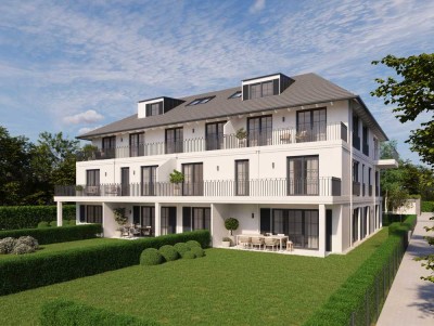 Ruhige  5 Zimmerwhg. in Harlaching mit großem privatem Garten