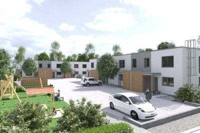 HOCHWERTIGE PASSIV - REIHENHÄUSER AM RANDE DER LANDESHAUPTSTADT ST. PÖLTEN - ... LEBENSQUALITÄT PUR ...