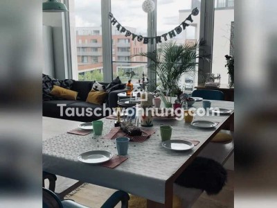 Tauschwohnung: Tausche 4 Zimmer lichtdurchflutete Wohnung