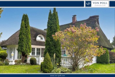 Gepflegtes Reetdachhaus auf großzügigem Grundstück