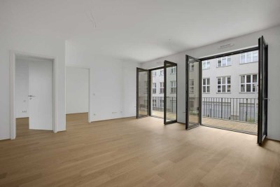 Attraktive 3-Zimmer Wohnung mit hochwertiger Einbauküche I Balkon I Gäste-WC I HWR