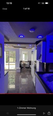 Vollständig möbilierte 1-Raum-Wohnung mit Balkon und Stellplatz in Pforzheim