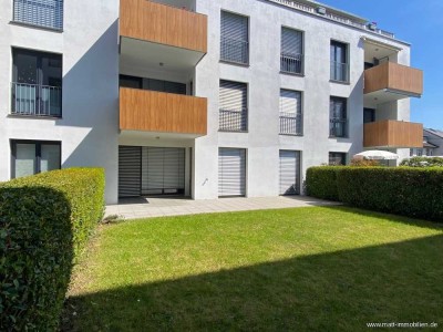 Glückliche Käufer gefunden:  Begehrte 2,5 Zi. Wohnung mit großer Terrasse und herrlichem Gartenantei