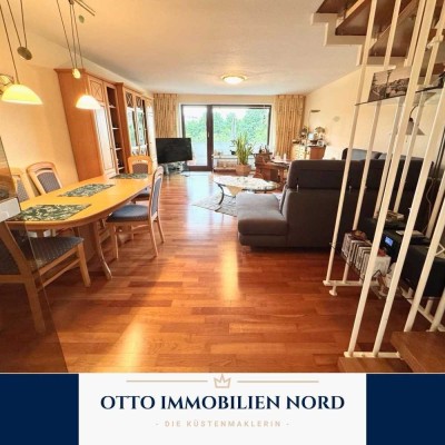 Bremerhaven: Attr. sanierte und modernisierte Maisonette-ETW, 3 Zi, Duschbad, Gäste-WC, 2 x Loggia,