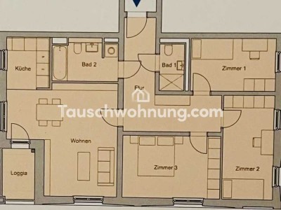 Tauschwohnung: 4-R-Whg gegen ähnlich große Whg in Zentrum Ost/Babelsberg