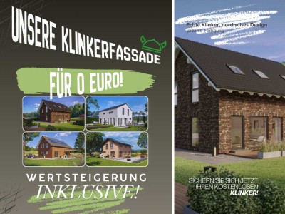 Danhaus baut anders: Echte Klinkerwand inklusive – und das ganz ohne Mehrkosten.