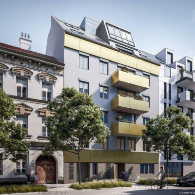 PROVISIONSFREI - Neubauprojekt - Fertigstellung Q4/2024 - 2 Zimmer - ca. 37m² NFL - Balkon - Einbauküche - U-Bahn nähe - Gewerbliche Widmung möglich