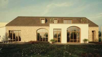 Wohnen im historischen 3-Seitenhof - 3-Raum / Erstbezug / Terrasse / ruhige Lage
