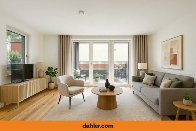 Gemütliche Singlewohnung mit Terrasse im Erstbezug