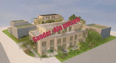 3-Zimmerwohnung mit großer Terasse im KFW40 QNG Standard