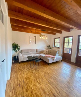 Wohnen auf zwei Ebenen: Großzügige Maisonette in Mittelbiberach - wie geschaffen für Paare!