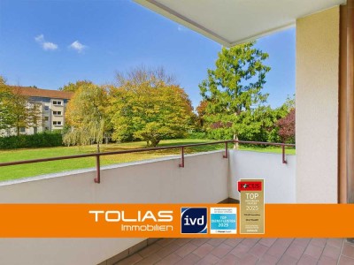 Grüne Aussichten für Anleger und Eigennutzer – 2-Zimmer-Wohnung mit Balkon und Aufzug im Fasanenhof