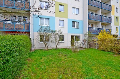 2-Raum-Wohnung, EG mit Terrasse/Garten und Dusche! Bezug ab 01.07.2025 möglich!