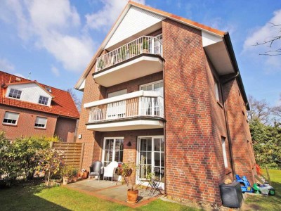 Wohlfühlwohnung mit Hauscharakter, Terrasse und Garten, im grünen Hummelsbüttel/Alstertal