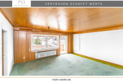 Geräumige 4-Zimmer-Etagenwohnung mit Loggia und Garage in Mühlheim am Main