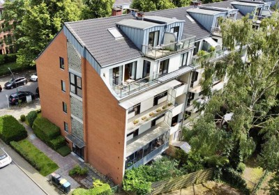 Hochwertige 4,5 Zimmer Maisonette Wohnung in ruhiger Lage von Düsseldorf-Rath