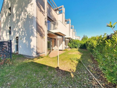 ++NEU++ TOP für Eigennutzer oder Anlage! Kurzzeitvermietung möglich! Hochwertiges klimatisiertes Reihenhaus mit 55 m2 Privatgarten, Terrasse und 1 KFZ-Stellplatz! Perfekte U-Bahn-Anbindung! ++