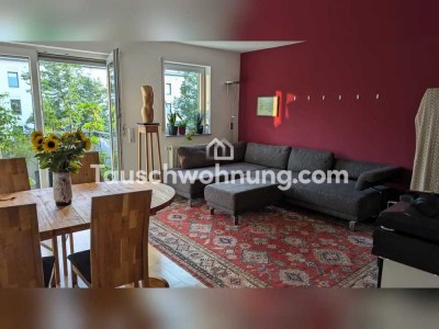 Tauschwohnung: 3 Zimmer mit 2 Balkonen im Rieselfeld