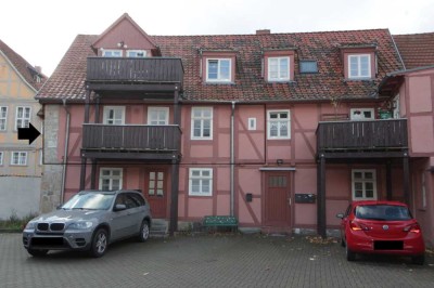 Von der "Hölle" kann hier nicht die Rede sein! 3 Zi-Wohnung+Balkon+Stellplatz mitten in Quedlinburg!