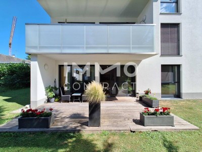 Elegante 3-Zimmer Gartenwohnung im Zentrum von Ried - inkl. Carport und Komplettausstattung